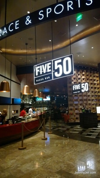 Lunch at Five50 in Aria Hotel