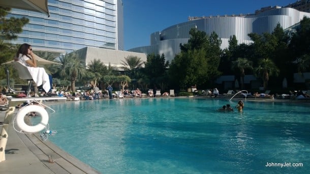 Aria Hotel pool