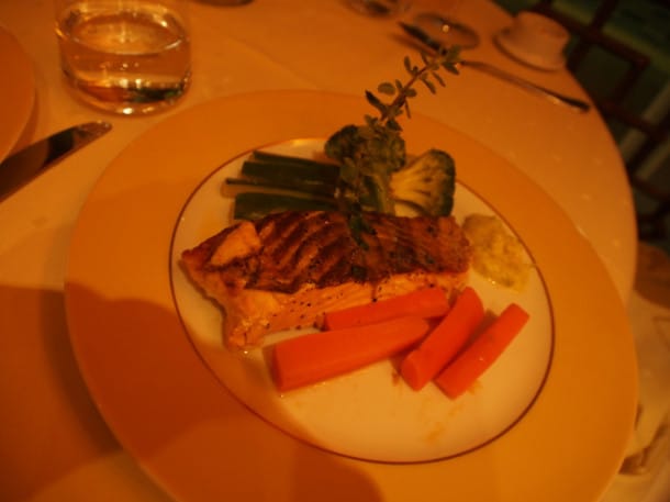 Salmon at Le Muse