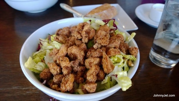 Southie's fried chicken salad