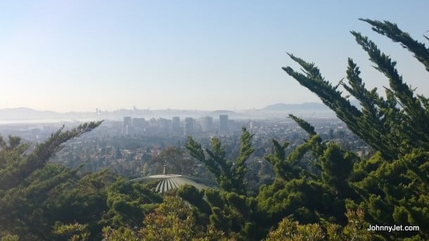 View from Oakland California Mormon Temple