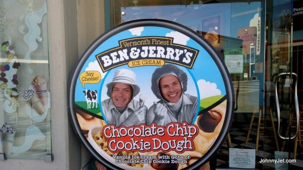 Ben & Jerry's sign in Oakland
