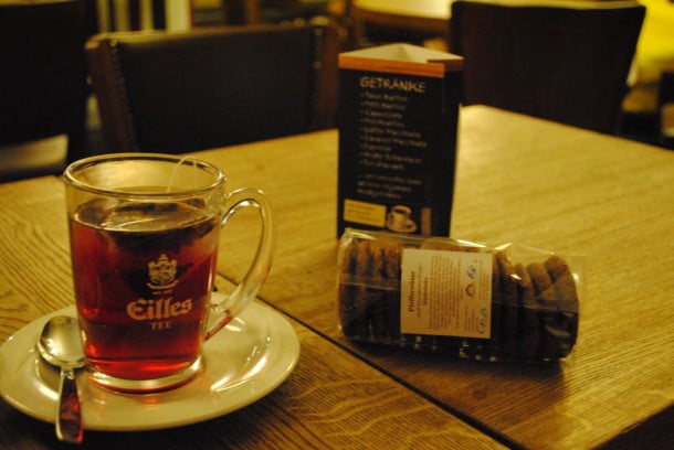 Potsdam tea and gingersnaps