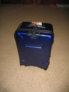 Donna Beck suitcase