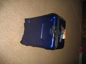 Donna Beck suitcase