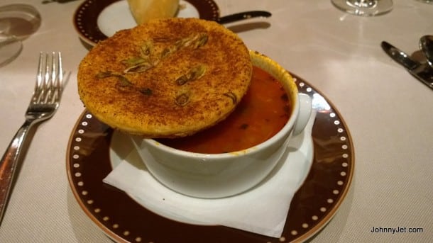 King Crab soup from SW Steakhouse