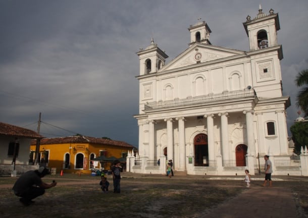 Santa Lucia Church in Suchitoto