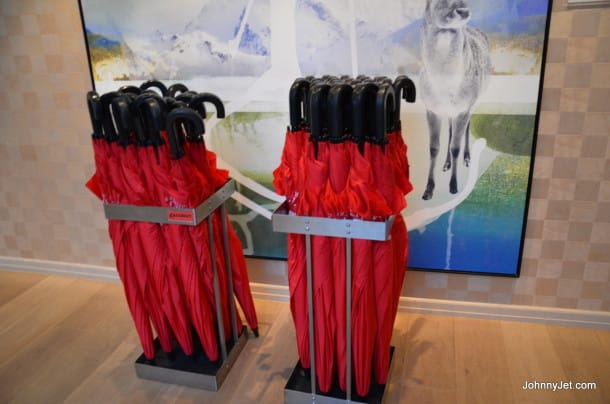 Viking River umbrellas
