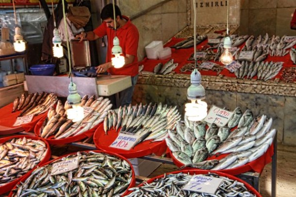 Fish vendor