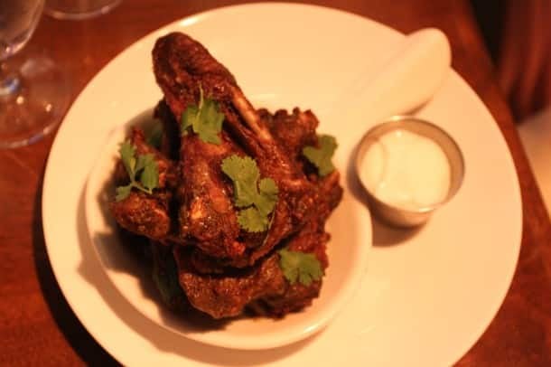 Jerk Duck Wings at Mise Bistro (Photo credit: Bill Rockwell)