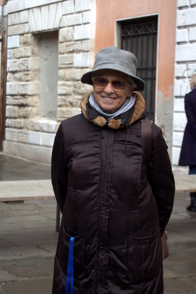Our local guide in Venice