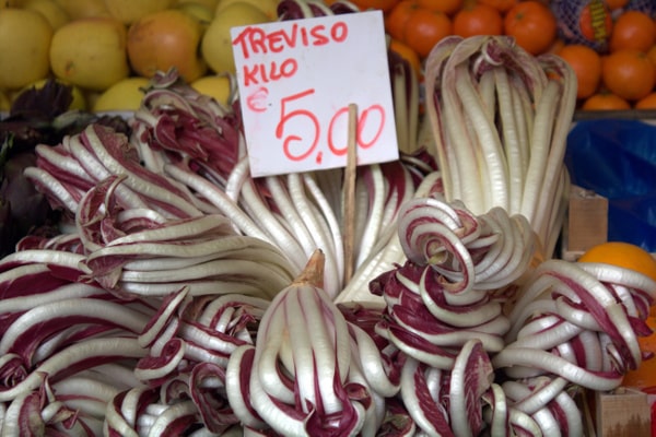 Rialto market produce - Venice