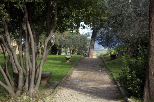 Hilltop garden - San Gimignano