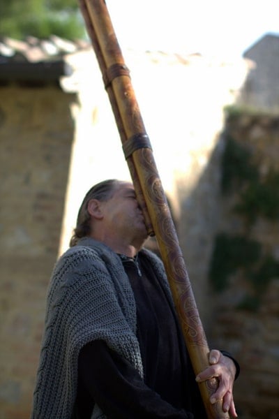 Local musician - San Gimignano