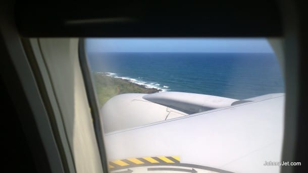 Landing in Lihue (right side)