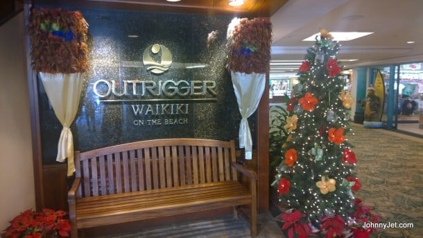 Outrigger Waikiki lobby