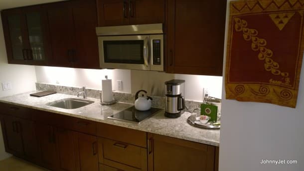 All rooms at Trump Waikiki come with a kitchen