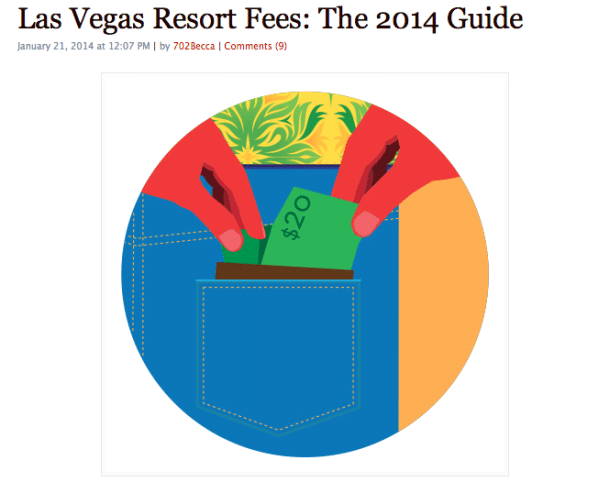 Vegas fees
