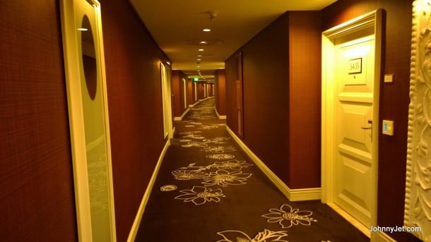 Room hallway at Wynn Las Vegas