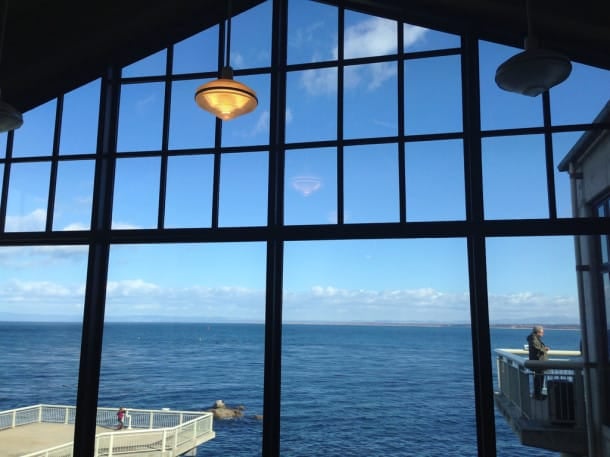 A table with a view at Cindy's Waterfront restaurant (Credit: Jen Melo)
