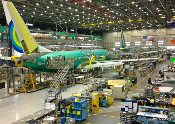 Boeing's 737 factory