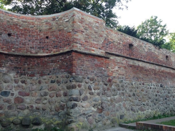 12th-century wall in Rostock
