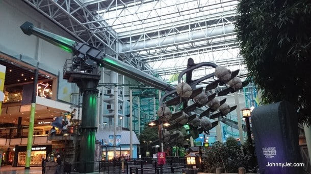 Teenage Mutant Ninja Turtles Shell Shock Ride in Mall of America