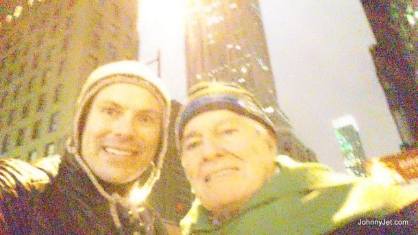 NYC with my dad in Jan 2014