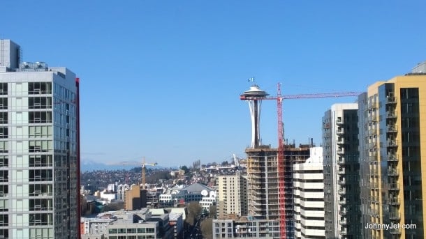 Seattle Seahawks victory parade from Westin Seattle