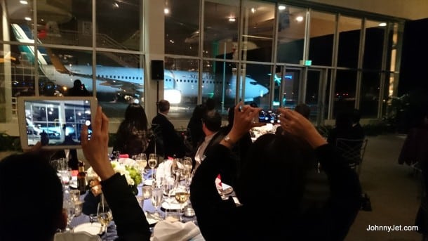 SilkAir's delivery dinner star at Boeing's Museum of Flight