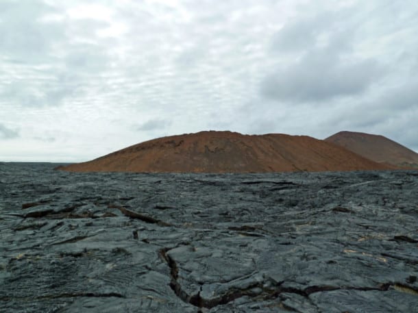 Unearthly lava field