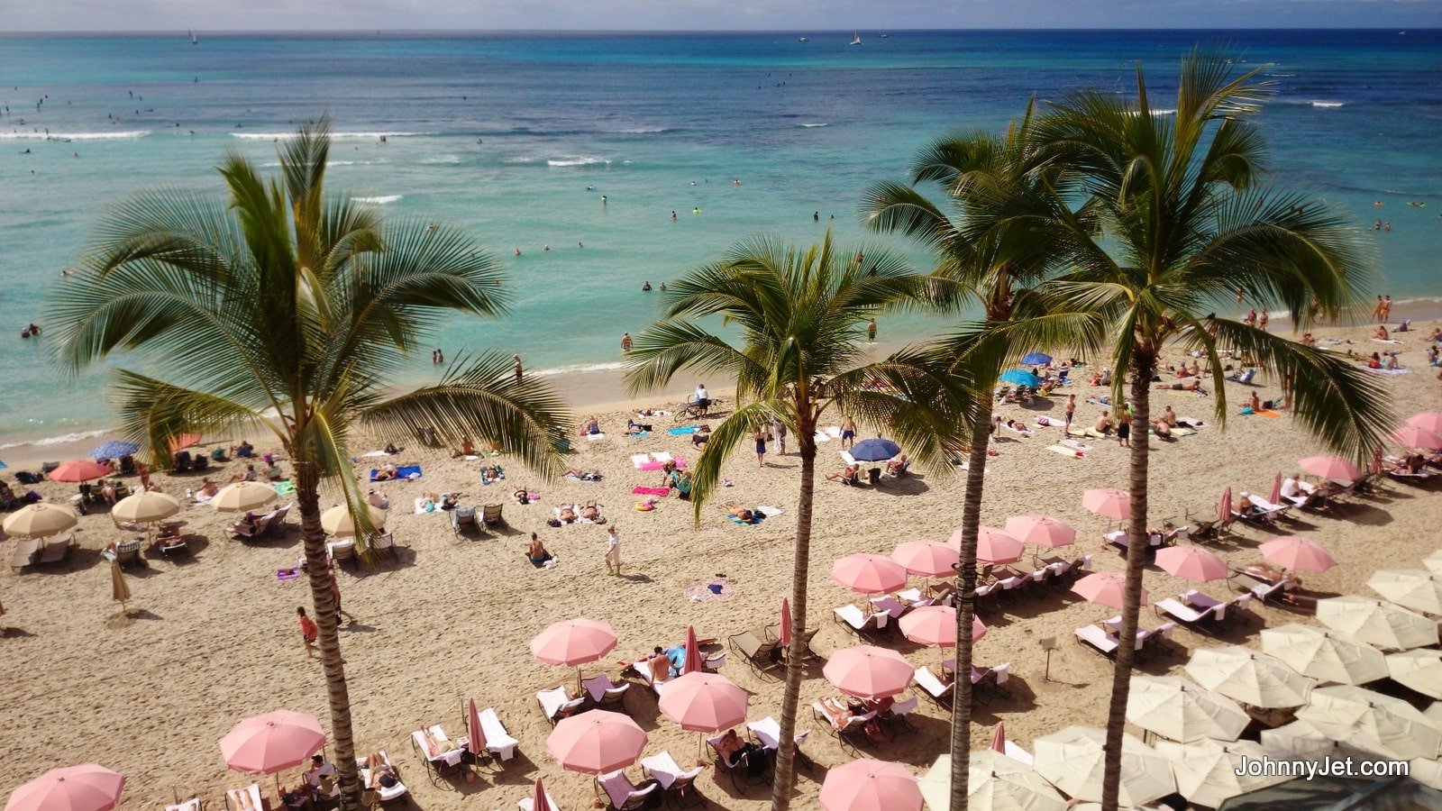 Royal Hawaiian Hotel view from room