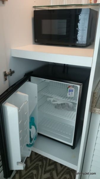 The Moana Surfrider mini fridge