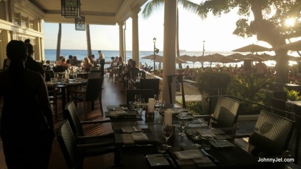 The Moana Surfrider Beach House Restaurant