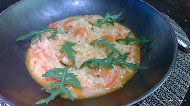 Pullman Bercy carrot risotto