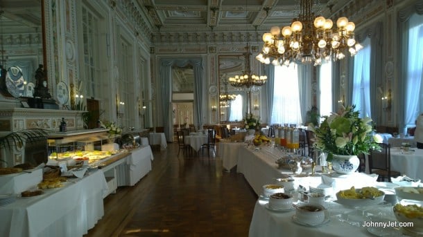 Grand Hotel Villa Serbelloni breakfast buffet