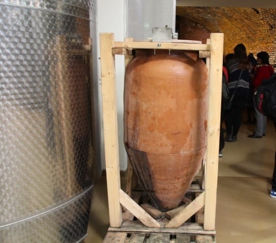 Roman style amphora