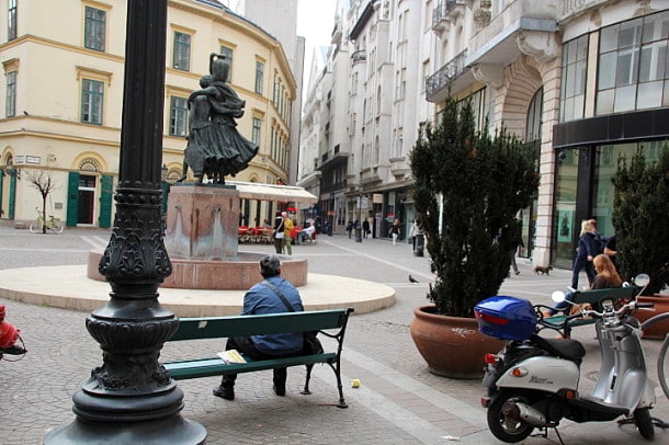 Quiet corner of Budapest