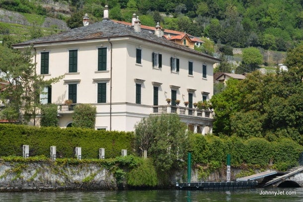 George Clooney's Villa on Lake Como
