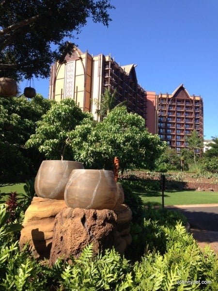 Entering Aulani