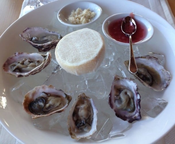 The Pointe's Black Pearl Oysters