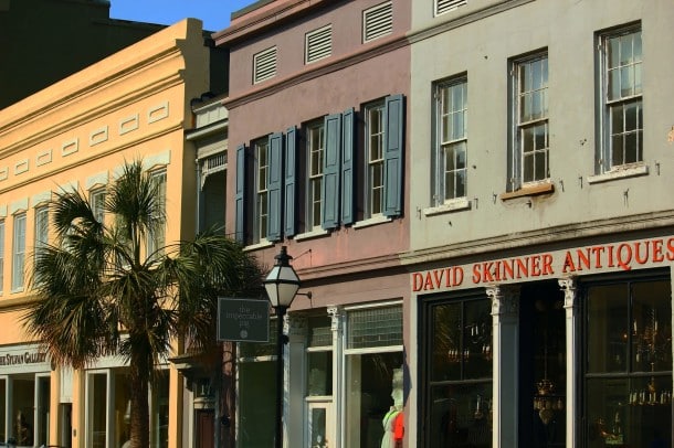 Colorful example of Charleston architecture (Credit: Bill Rockwell)