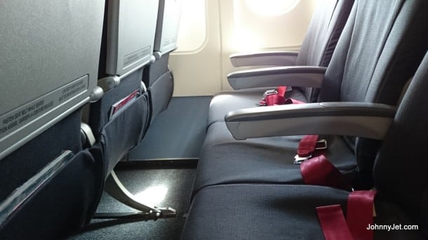 Air Canada rouge A319 economy seats