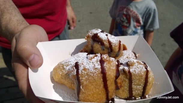 Deep fried Snickers from the Calgary Stampede