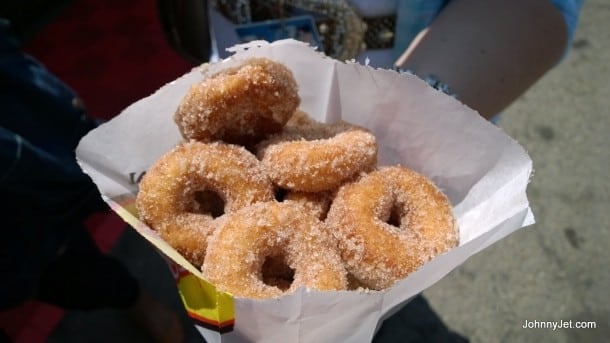 Mini donuts from the Calgary Stampede