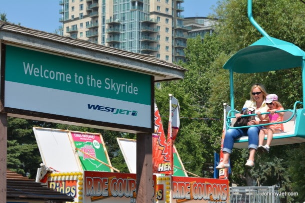 Skyride at the Calgary Stampede