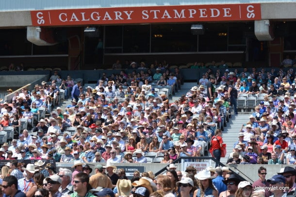Crowd at the Calgary Stampede