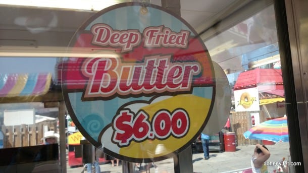 Deep fried butter