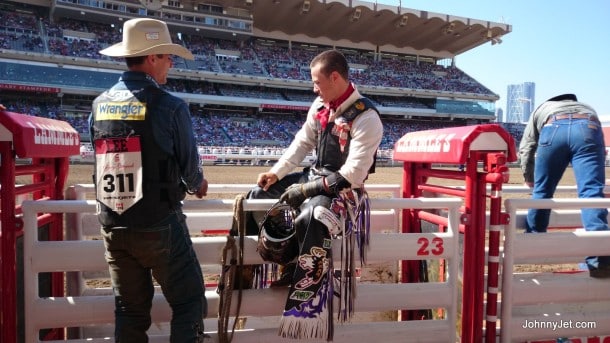 Behind-the-scenes Rodeo Chute Tour at the Calgary Stampede 