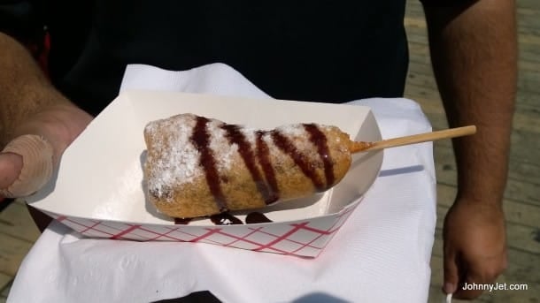 Deep fried Twinkie from the Calgary Stampede
